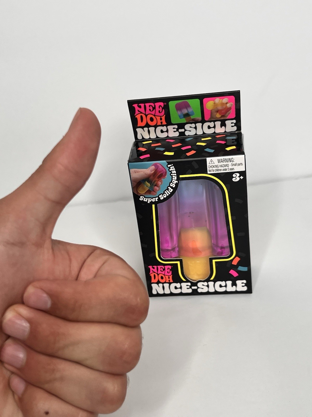AUTHENTIC Nee Doh Nice-Sicle Popsicle BLUE & PURPLE NEEDOH -NEW IN BOX US SELLER