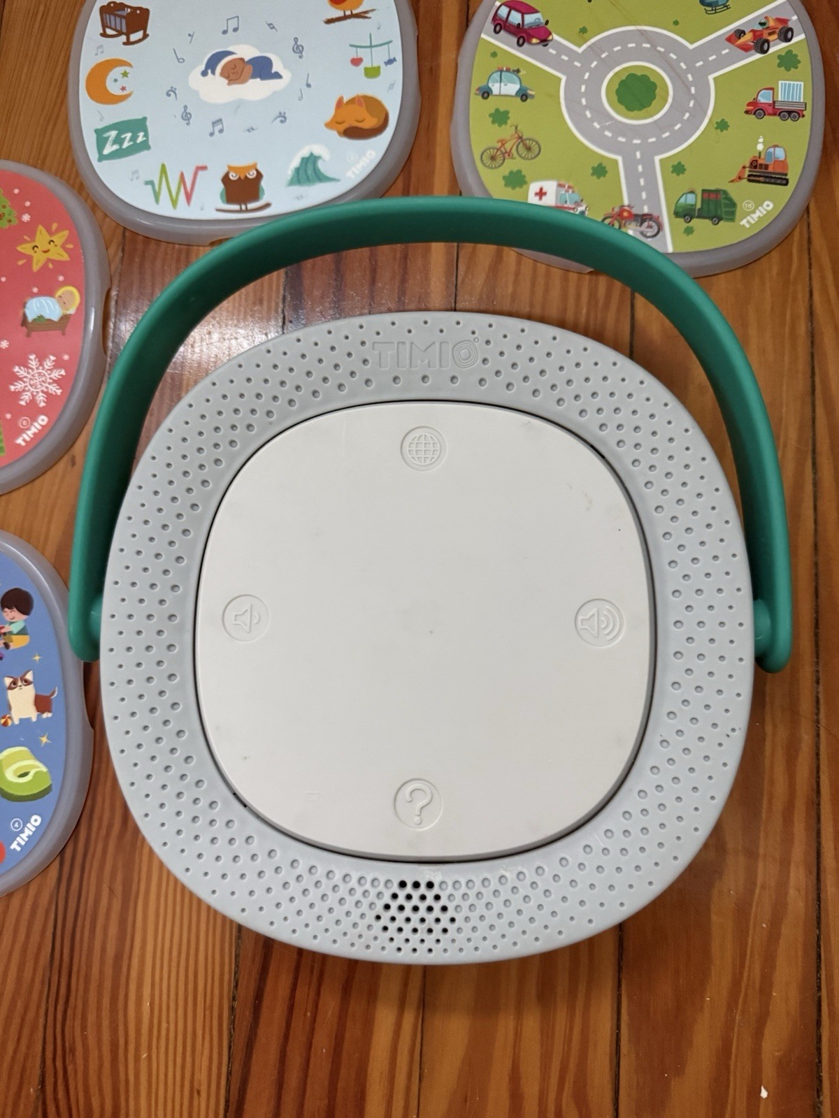 TIMO Electronic Learning Toy with Interchangeable Themed Plates for Ages 1-7