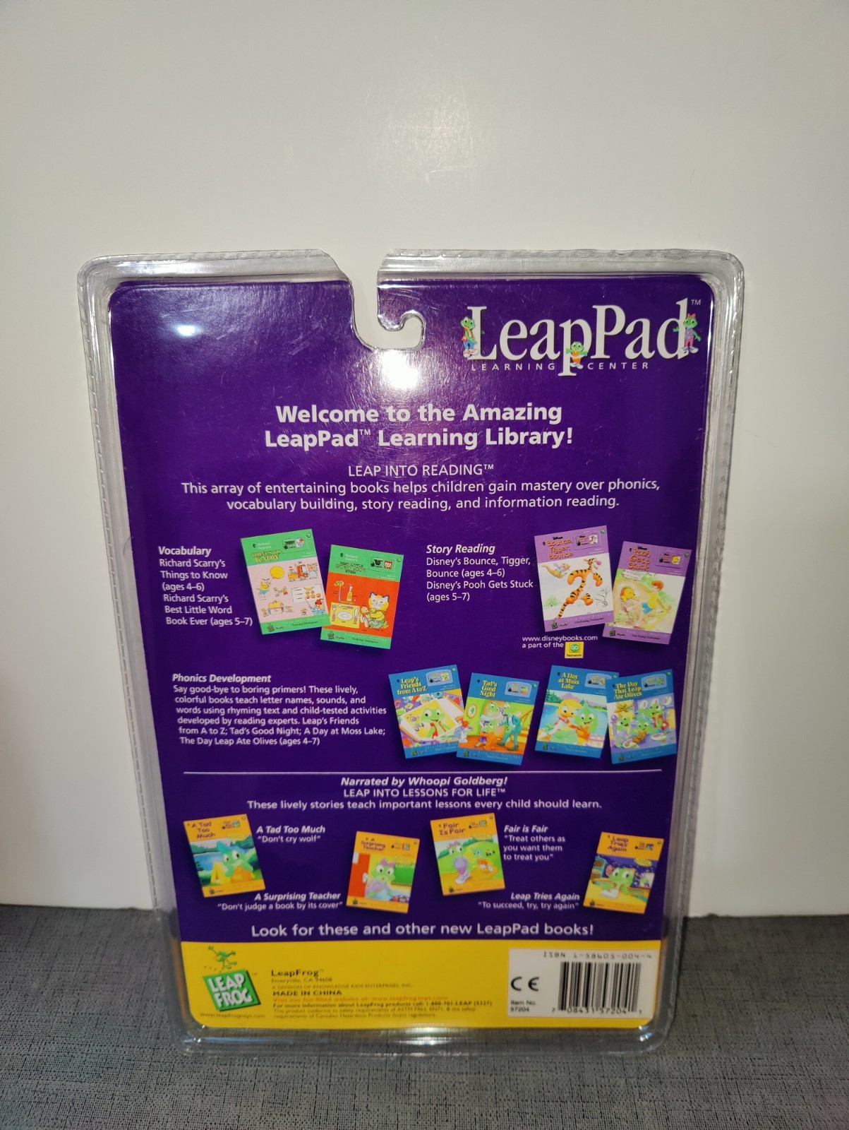 LeapPad A Surprising Teacher Pre-school to Grade 2nd Ages 4 To 7 Cartridge Book
