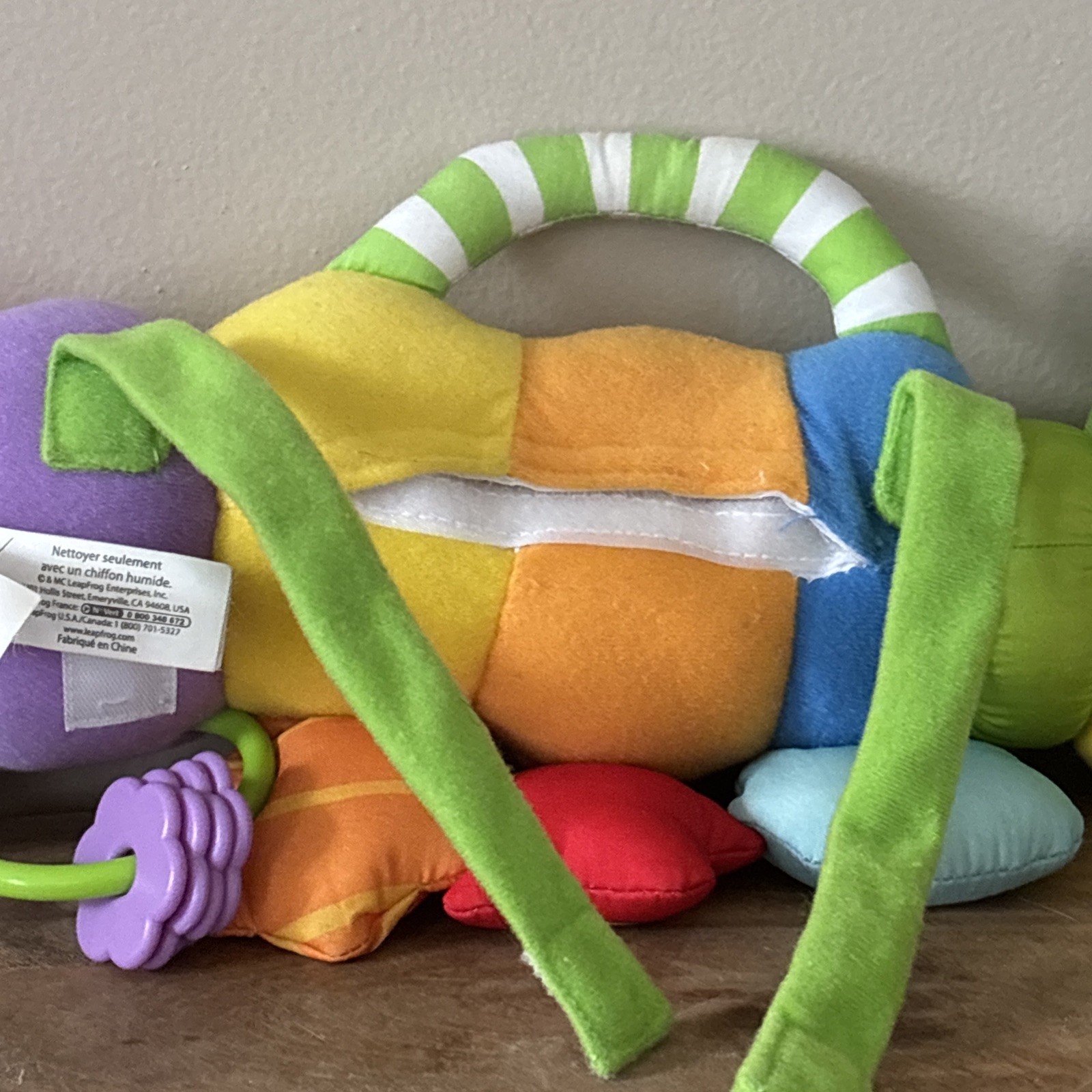 LeapFrog Baby Musical Counting Pal Sensory 14″ Caterpillar Play Tested Works