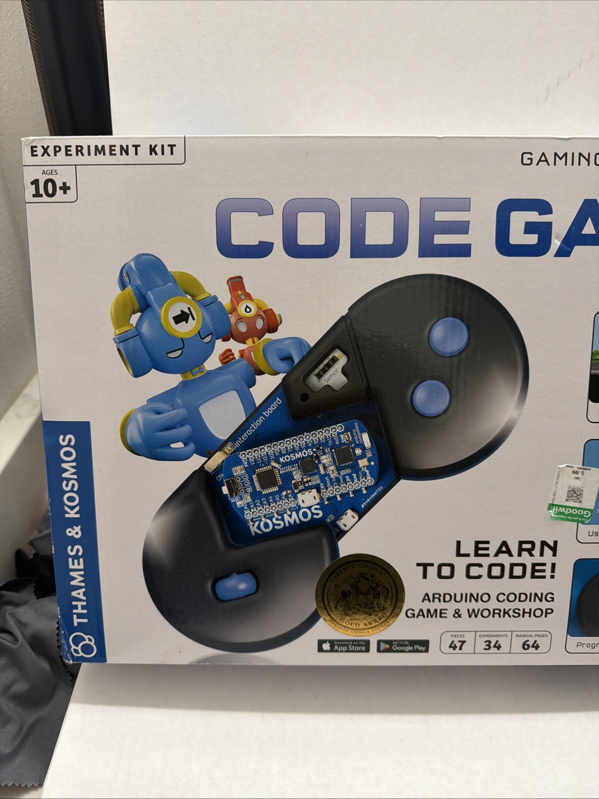 New In Box Thames & Kosmos Code Gamer Gaming Coding Making Experiment Kit Sealed