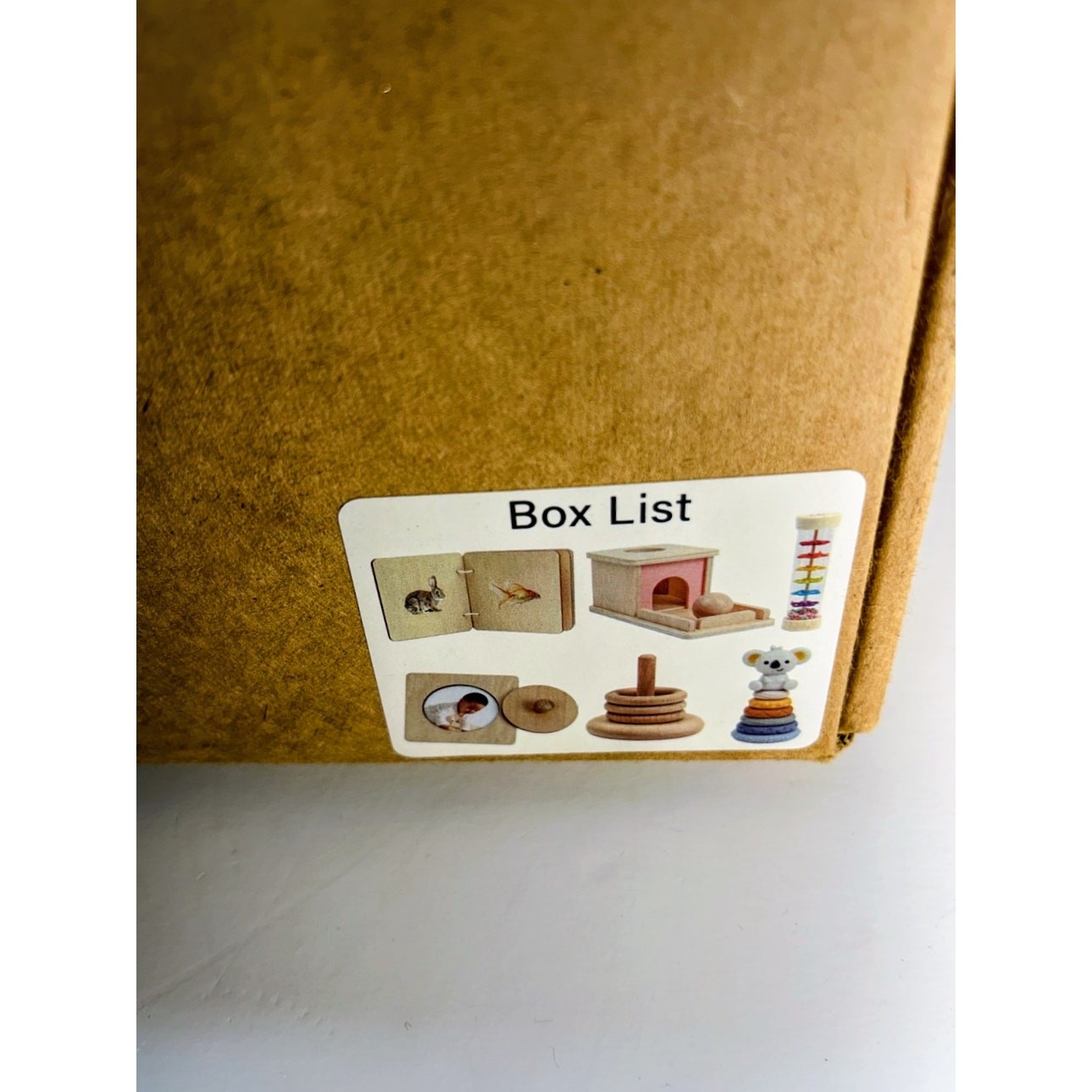 MONTESSORI ( 7-12 months) Subscription Box (BOX OF SENSORY & EDUCATIONAL TOYS )