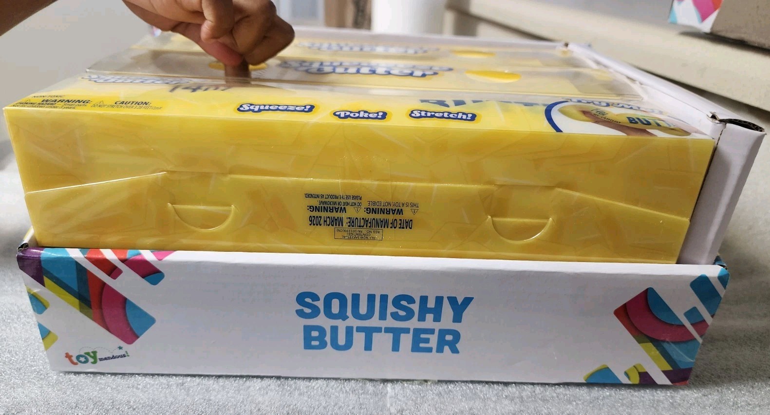 Butter Squishy Sunny Days Salted Butter Squeezy Jumbo 14oz Toy NEW 💥🧈🧈💥