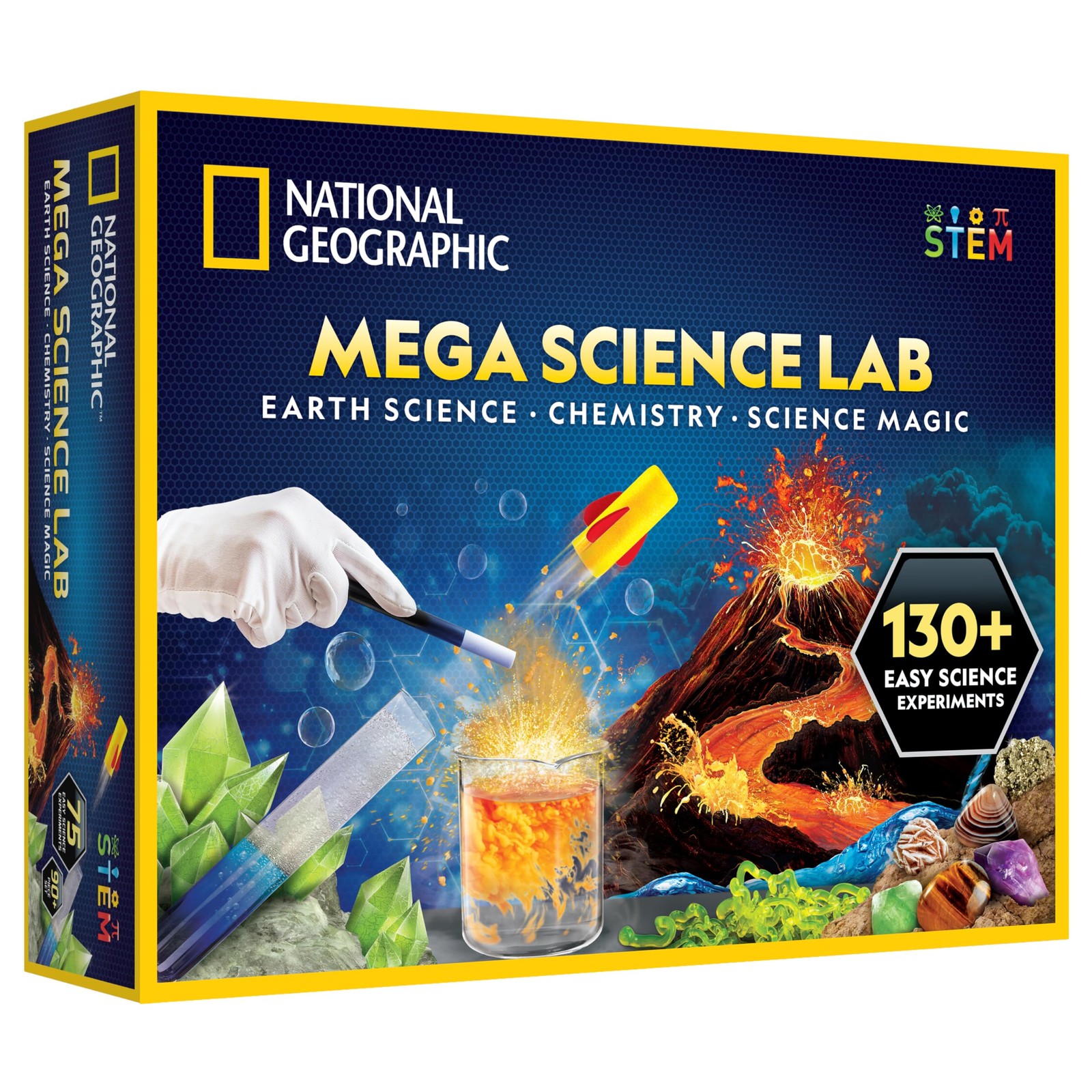 Blue Marble National Geographic Mega Science Lab – Kit For Kids 75 Easy