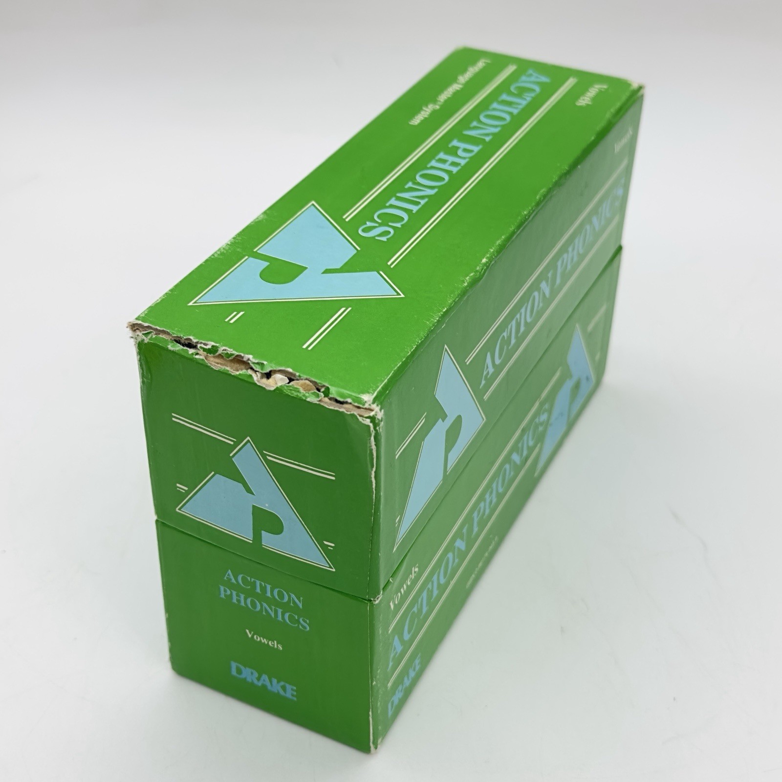 Drake Action Phonics Vowels Audio Cards for Califone Card Master Language Master