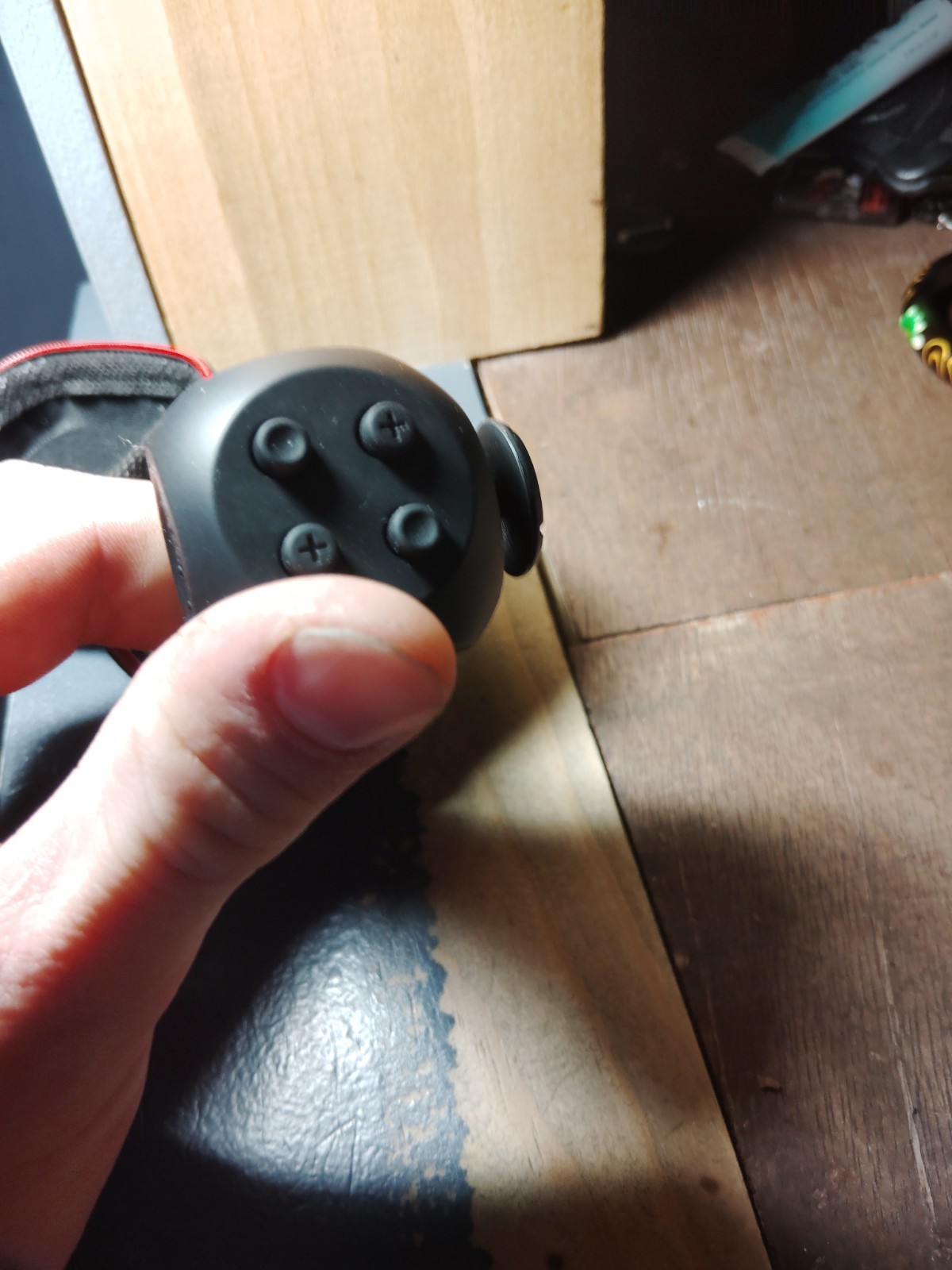 theFube Fidget Cube Black with Carrying Case for Kids Ages 8-11 Years