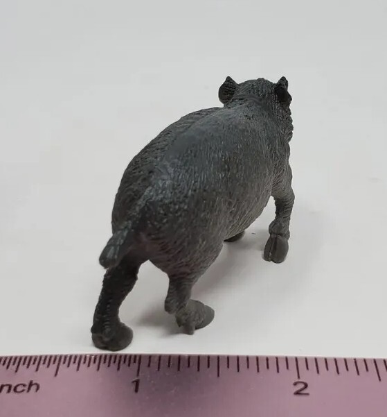 Boar Miniature Toy Figure 2.5″ Plastic Play Display Diorama