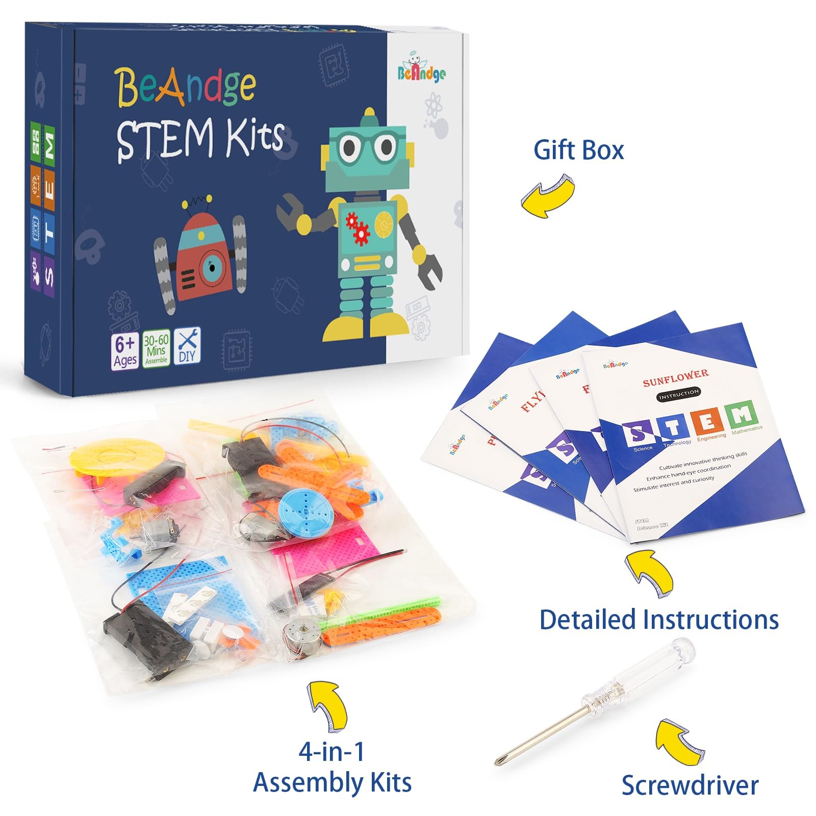 STEM Toys for Girls Age 8-12, Kids Electronic Building Engineering Craft Kits…