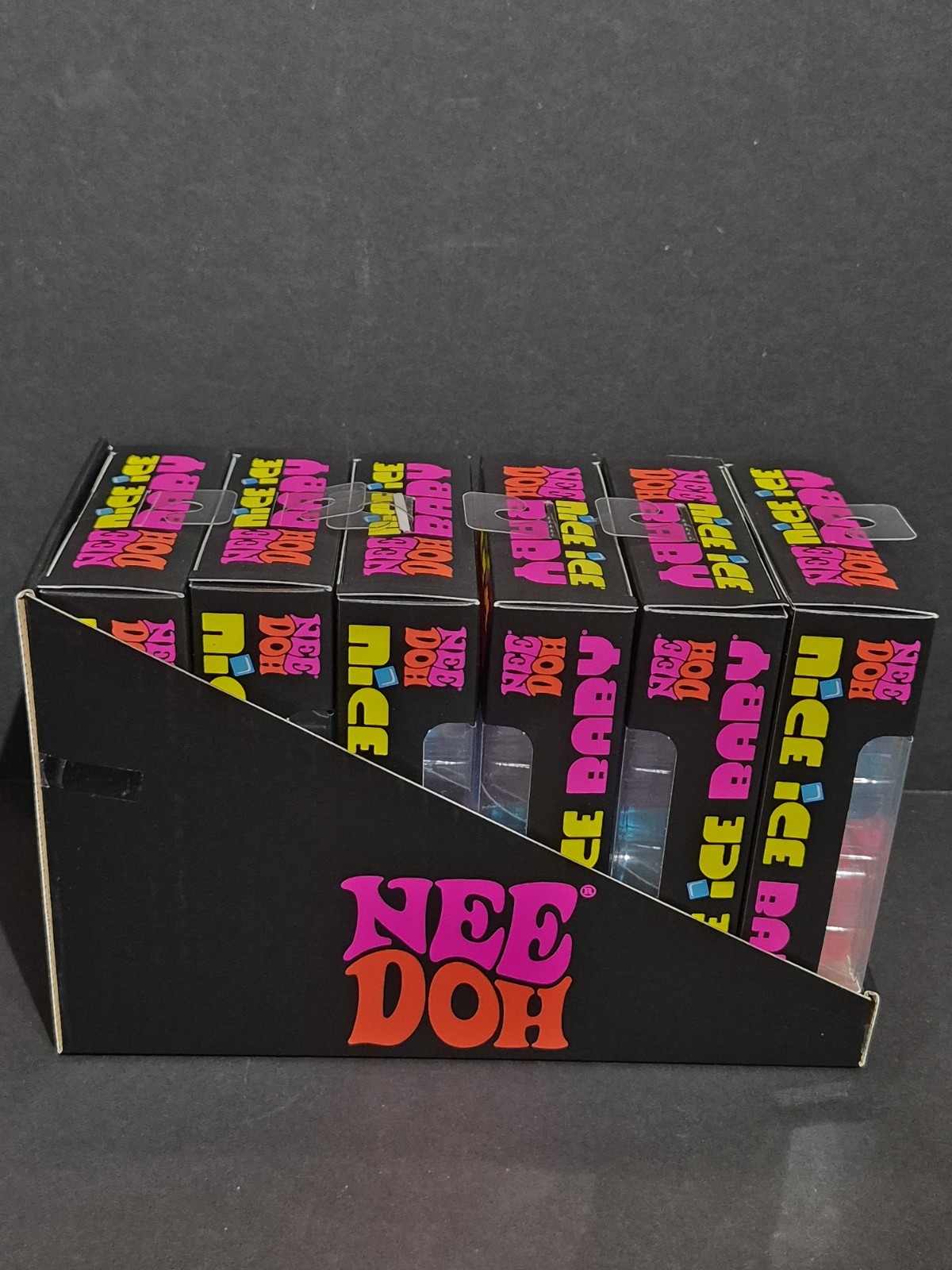 NeeDoh Nice Ice Baby 4 pack, Nee Doh Mini Nice Cube FULL CASE OF 6