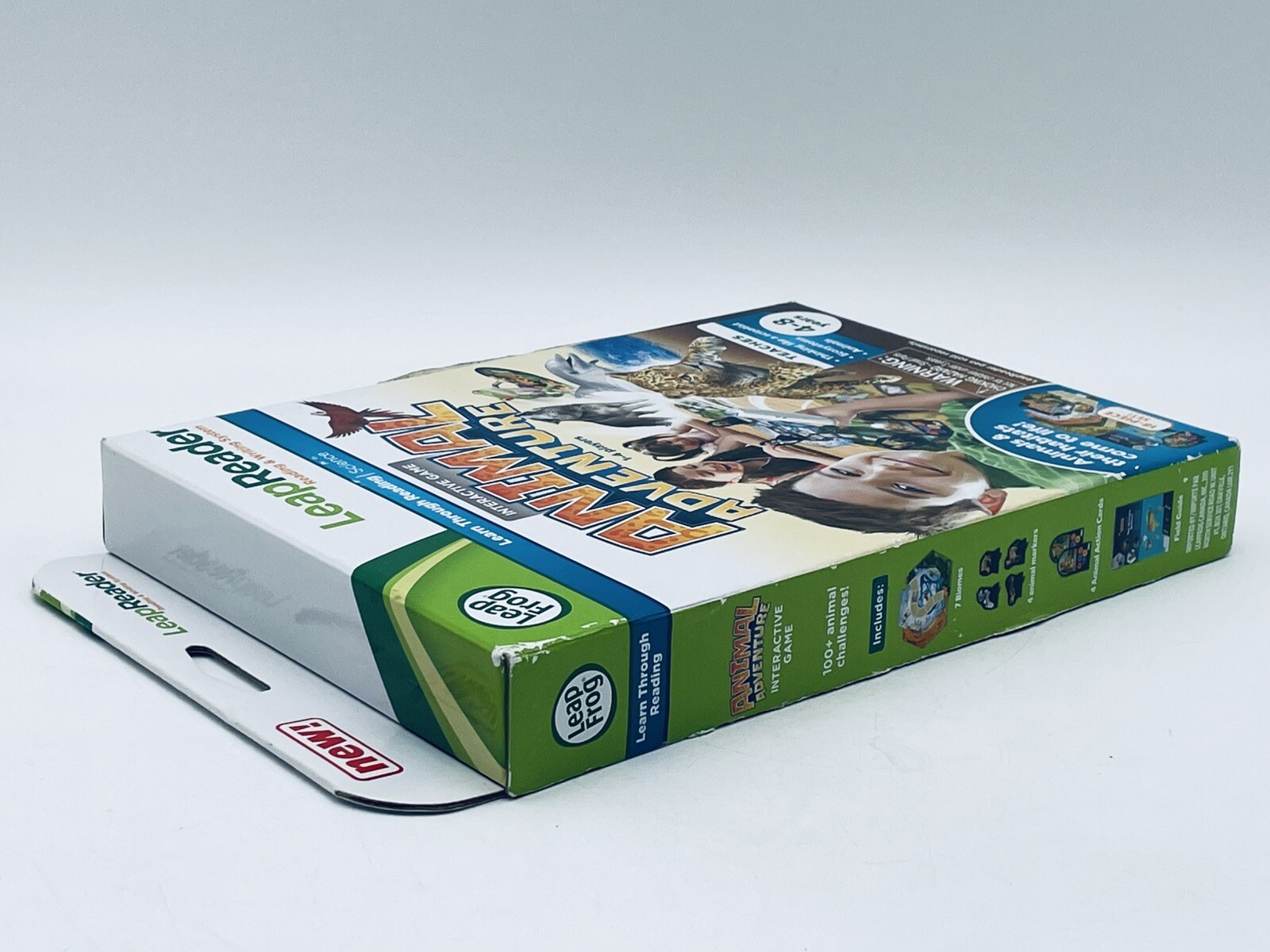 NEW LeapFrog LeapReader ANIMAL ADVENTURE Interactive Educational Board Game