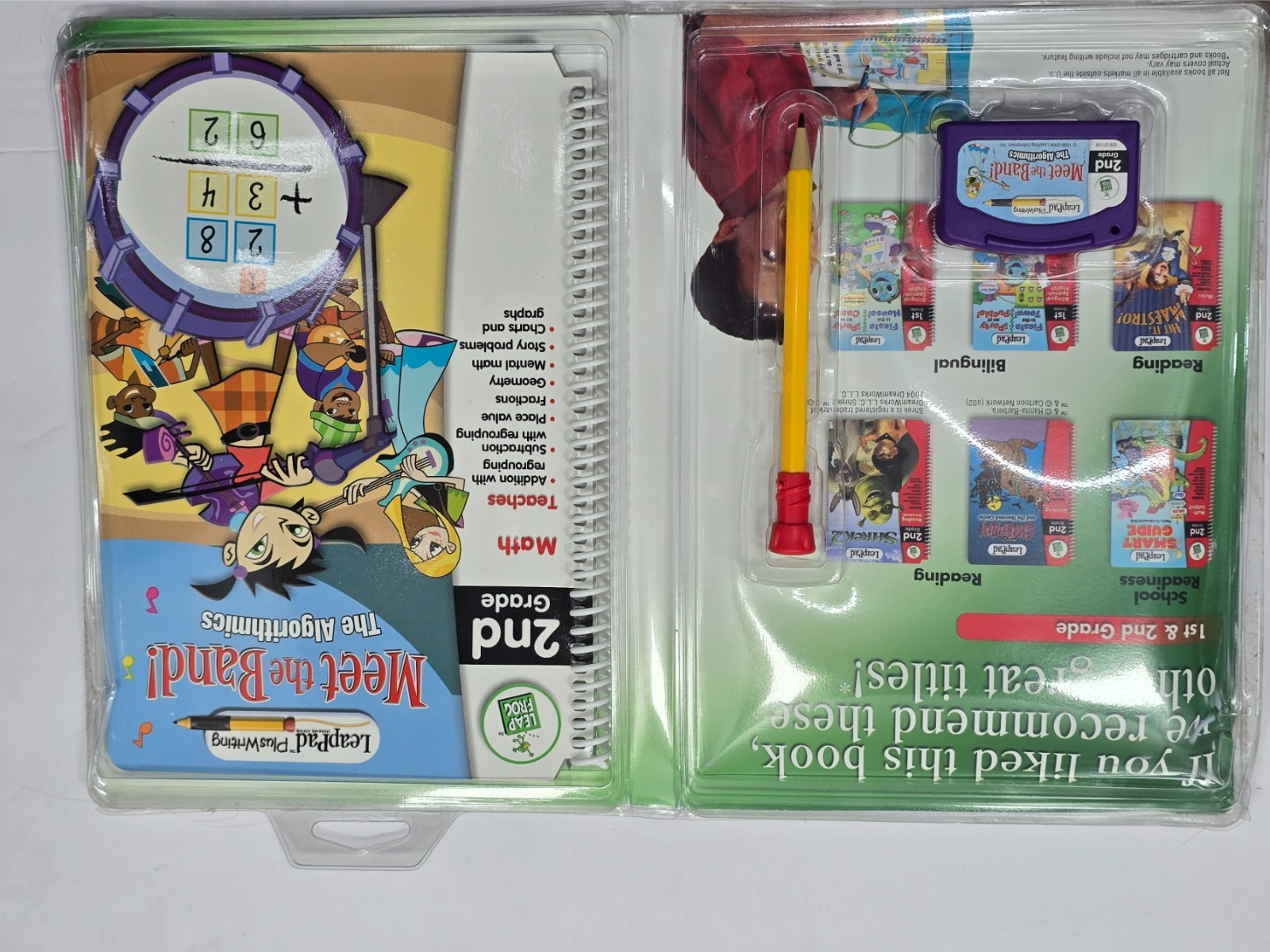 LeapPad Bundle With 14 Books and 12 Cartdriges