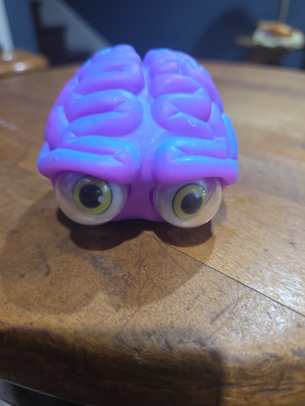 Poppin Peeper Brain, Fidget Sensory Toy Stress Reliever Hand Therapy Tactile