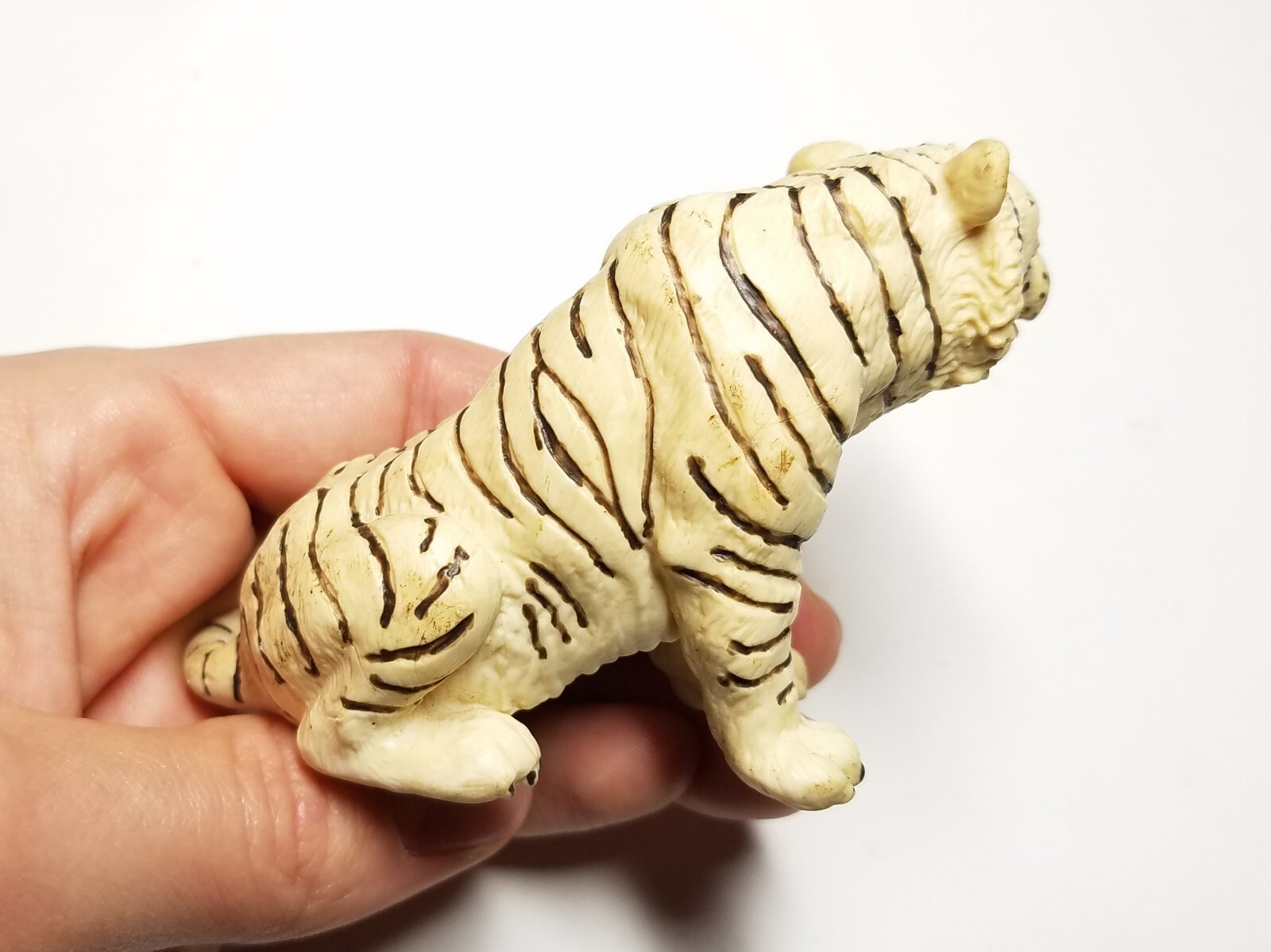 1993 Schleich White Tiger Retired Animal Figure Safari Bullyland Papo Collecta