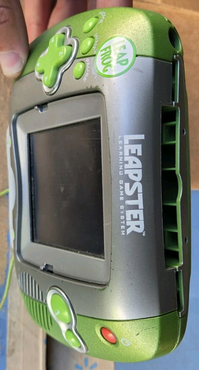 LeapFrog Leapster Learning Game System Green with Stylis