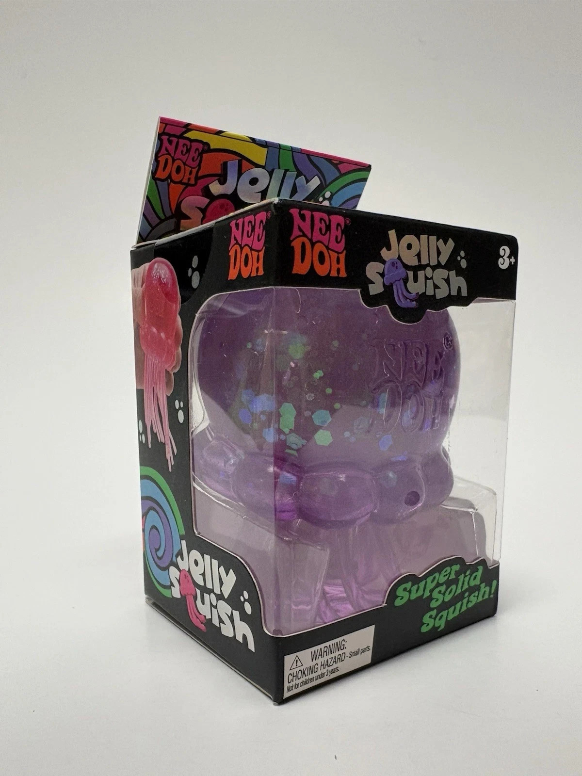 Authentic NeeDoh 💜 PURPLE Jelly Squish Jellyfish Fidget Sensory Toy – US Seller