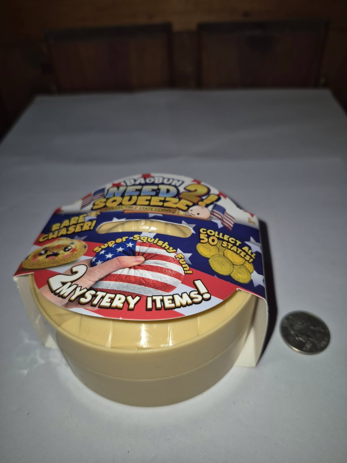 Original American Baobun Need 2 squeeze Dumpling Ultra Rare Coin Collectors TT15