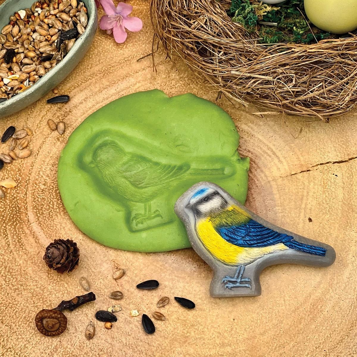 Yellow Door Sensory Play Stones: Birds – Set of 8
