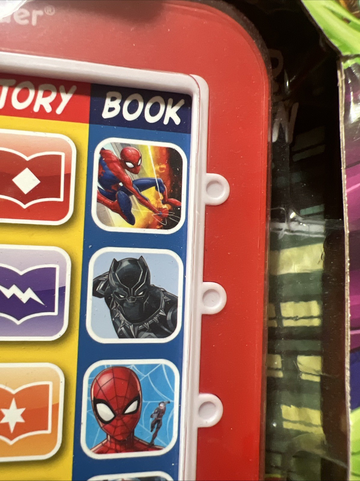 Marvel Spider-Man Me Reader 8-Book Library & Electronic Reader