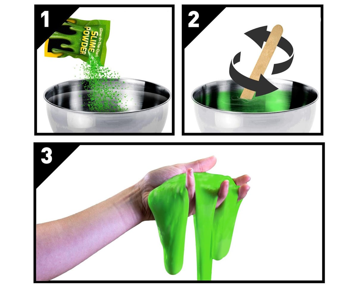 Blue Marble National Geographic Glow-in-the-Dark Slime Lab [DWDRTNGSLIME]