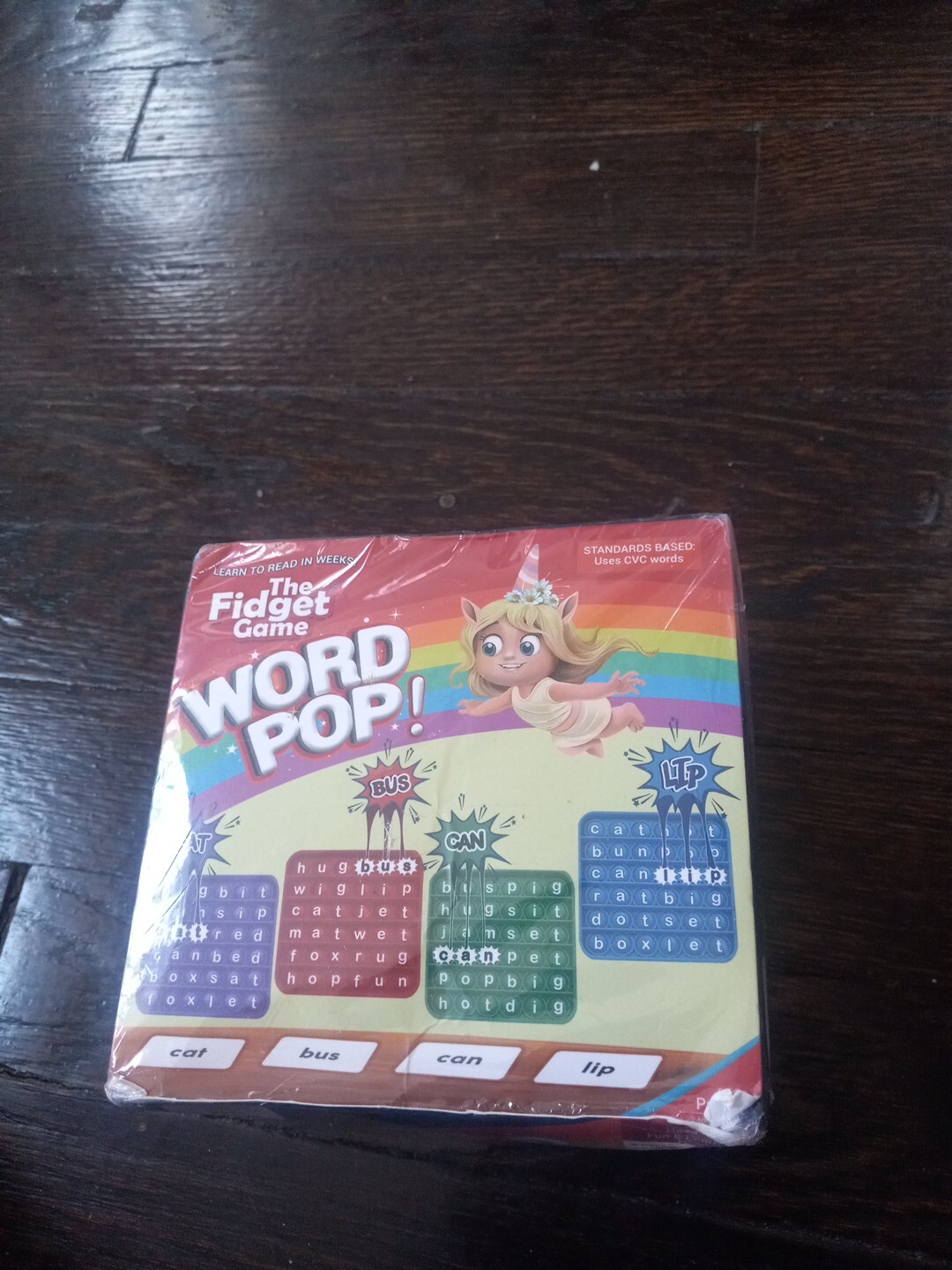 The Fidget Game Sight Words Grades Pre K-3 Learn to Read In Weeks New