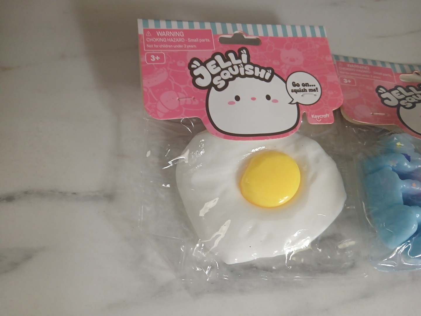 Jelli Squishi Sensory ASD Anxiety Stress Relief Toy Food Lot Of 4