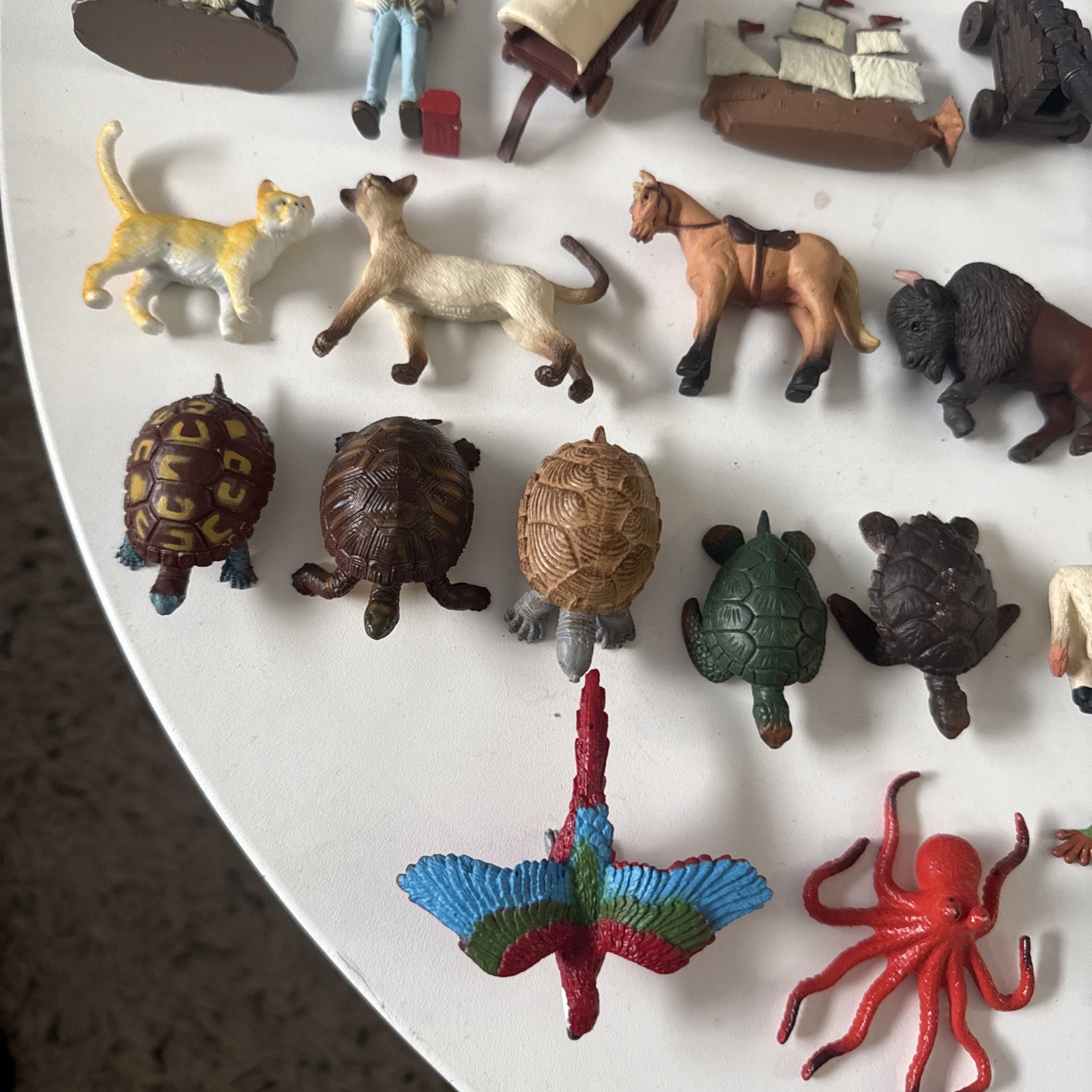 Lot Of 75 Individual Safari Ltd Good Luck Minis (Mini Animals, People)