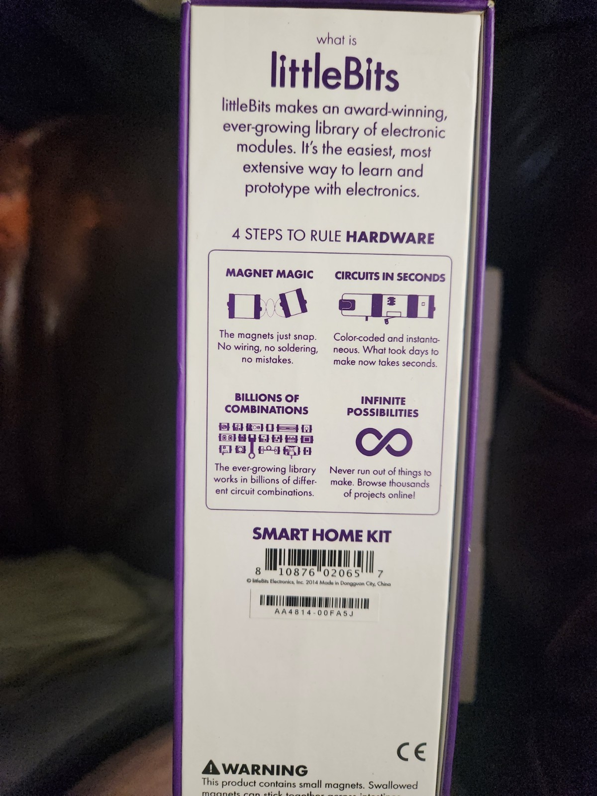 littleBits Smart Home Kit Internet of Things Electronics Toy, Ages 14+ (2014)