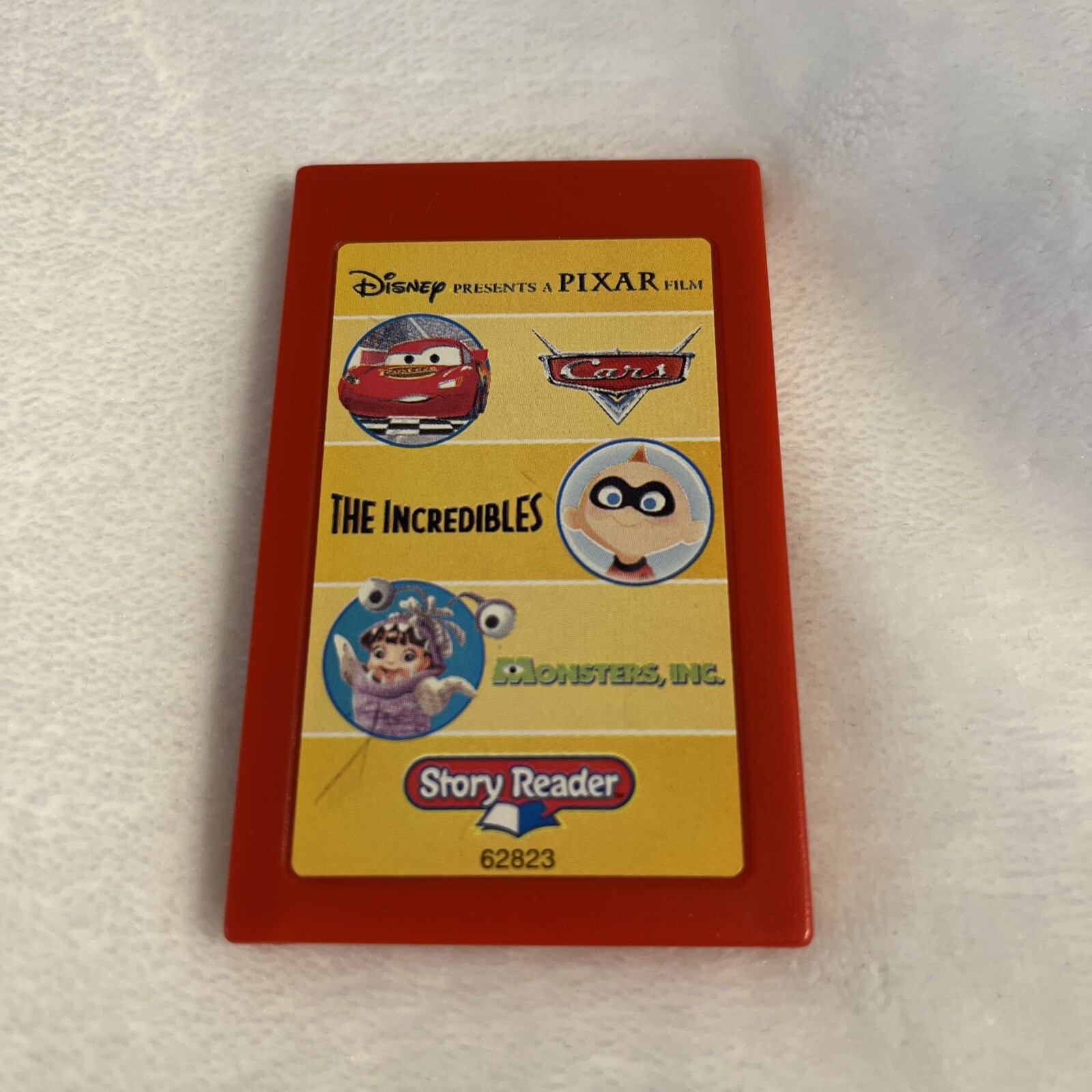 Disney Story Reader Cartridge- Cars, The Incredibles, & Monsters Inc,Serial62823