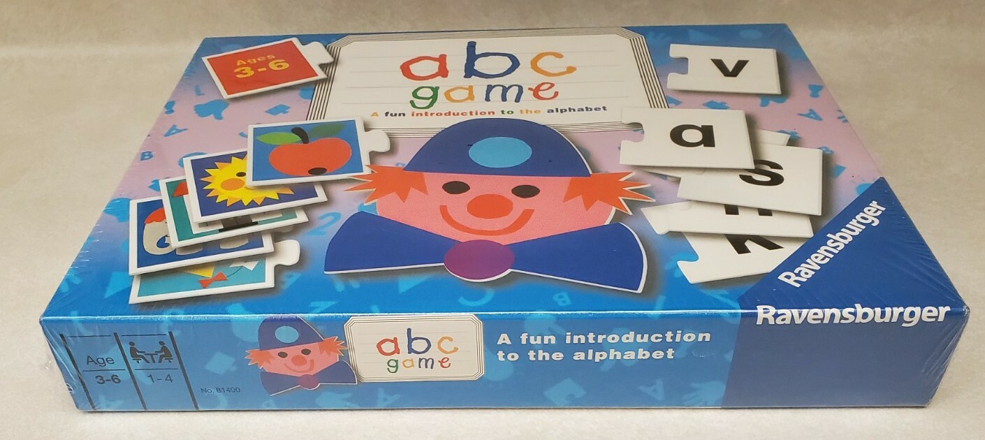 Ravensburger ABC Game – Alphabet Matching Game Preschool Brand New!