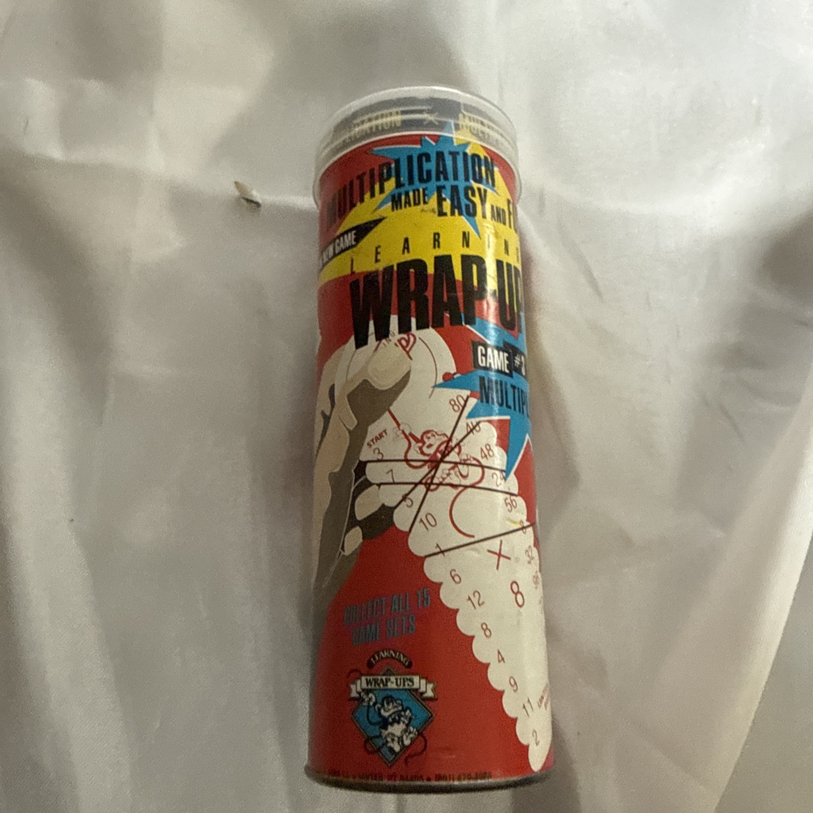 Vintage Learning Wrap-Ups Game 3 Multiplication In A Can Complete