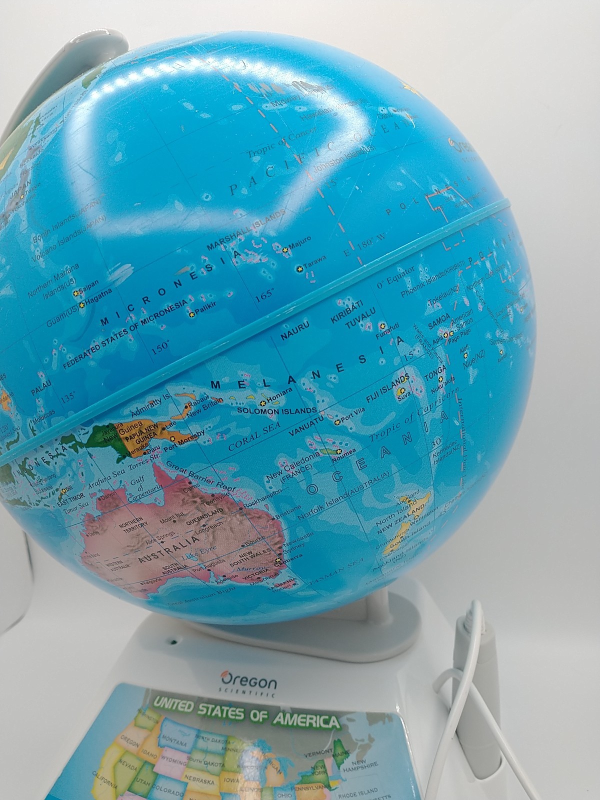 Oregon Scientific Smart Globe Educational Homeschool SG268R