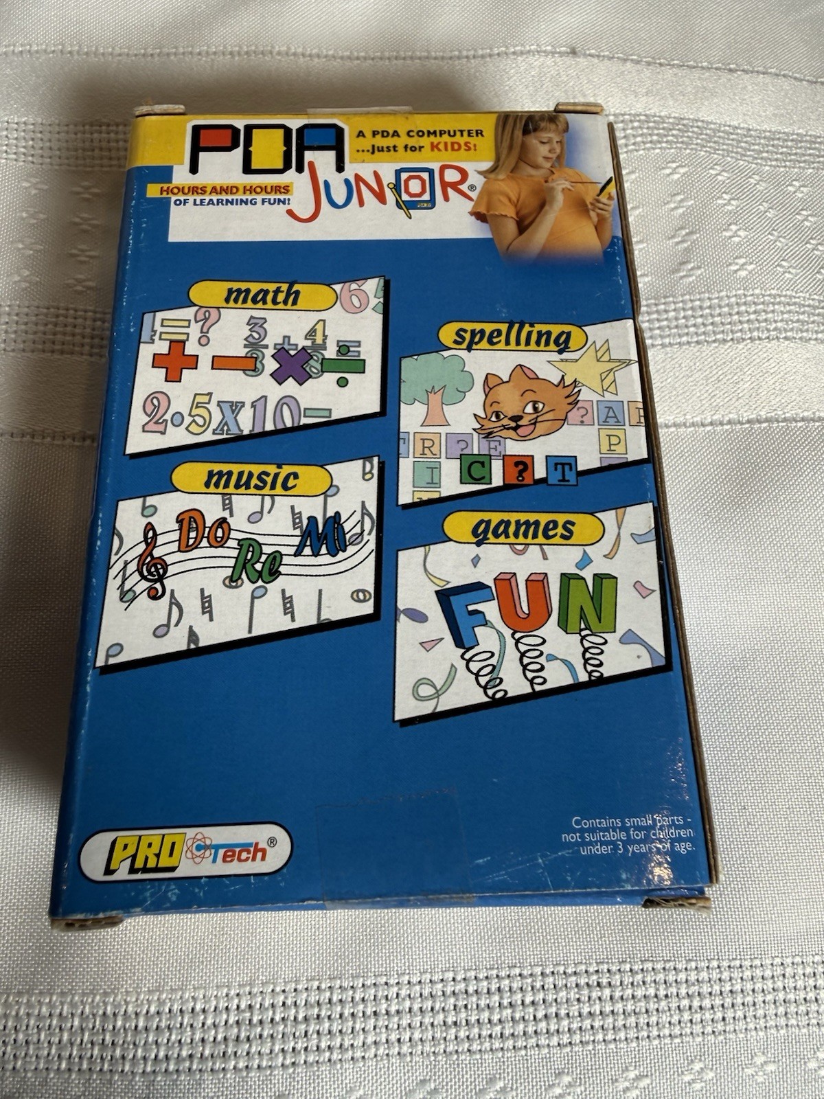 Vintage 2003 Pro Tech PDA Junior Kids Educational Touch Screen Toy NEW In Box