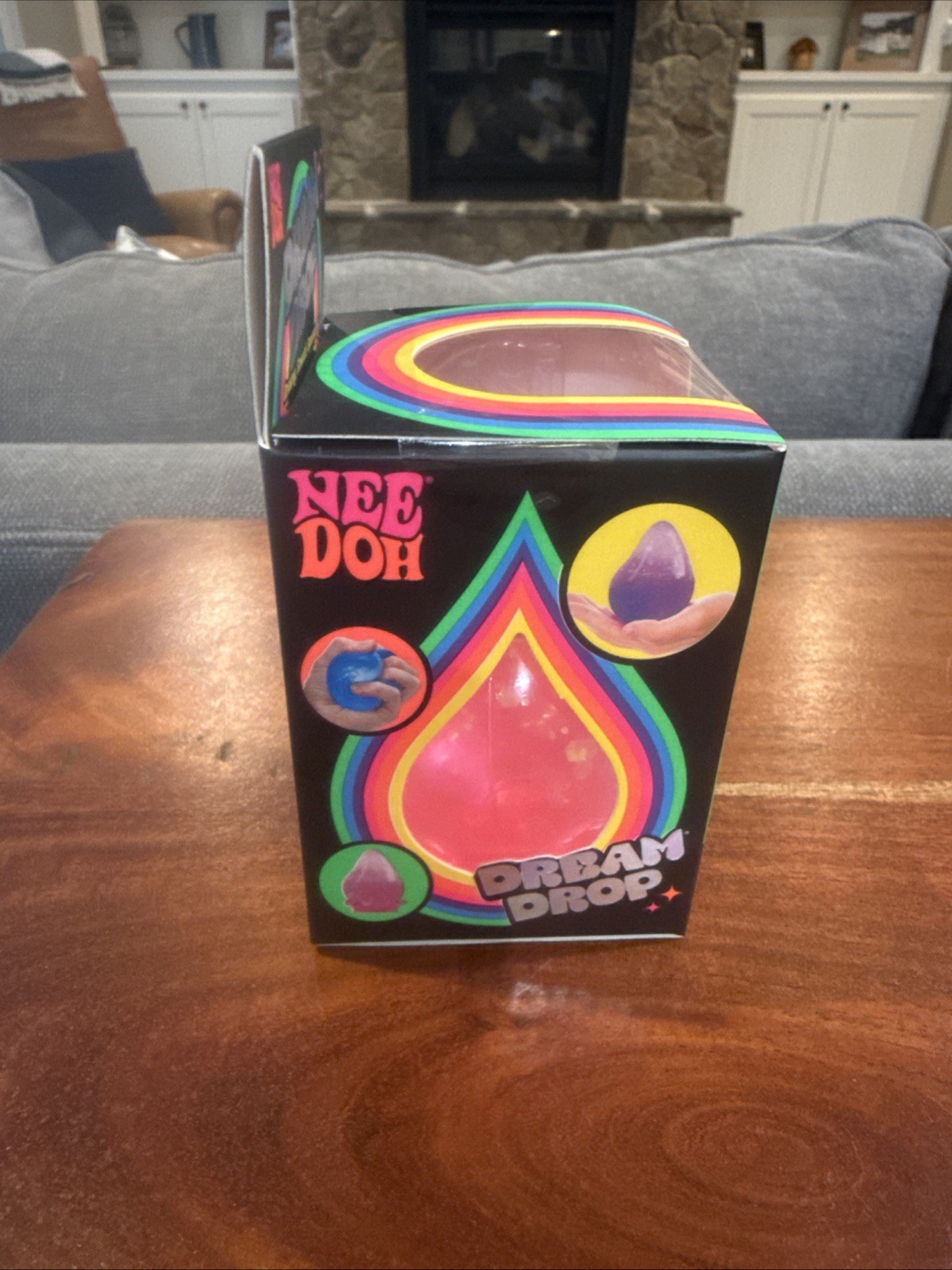 Schylling NeeDoh Dream Drop (Colors: Purple, Pink, Blue) one per order