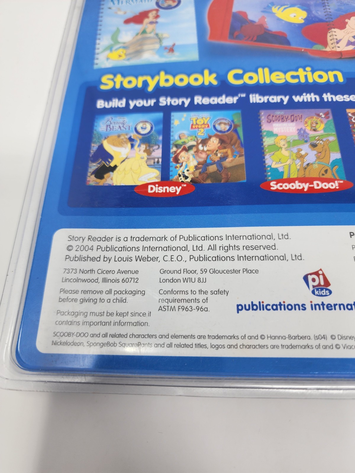 Story Reader Storybook And Cartridge 2 Pack (Elmo Adventure, Little Mermaid)