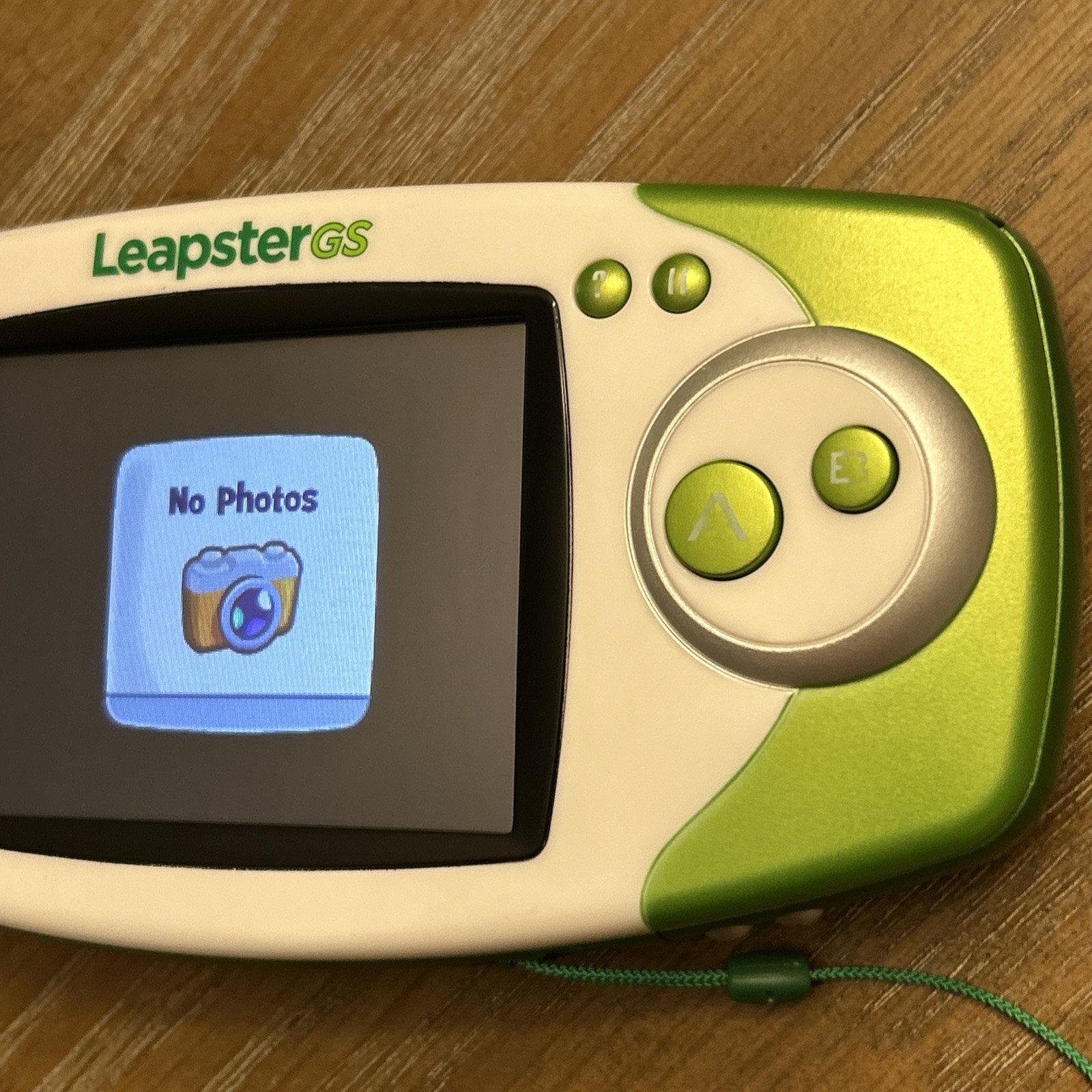 Leap Frog Leapster GS Explorer Green and White Handheld Video Game Console
