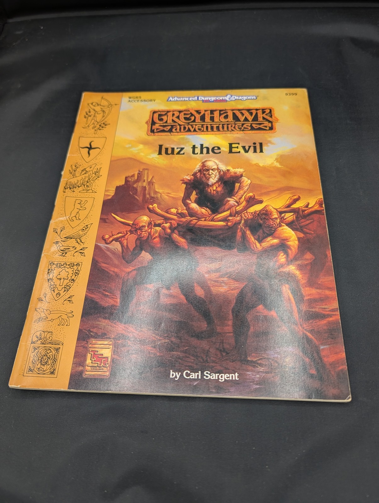 WGR5 Iuz the Evil AD&D Greyhawk 1993 TSR 9399 Sourcebook NO MAP Played