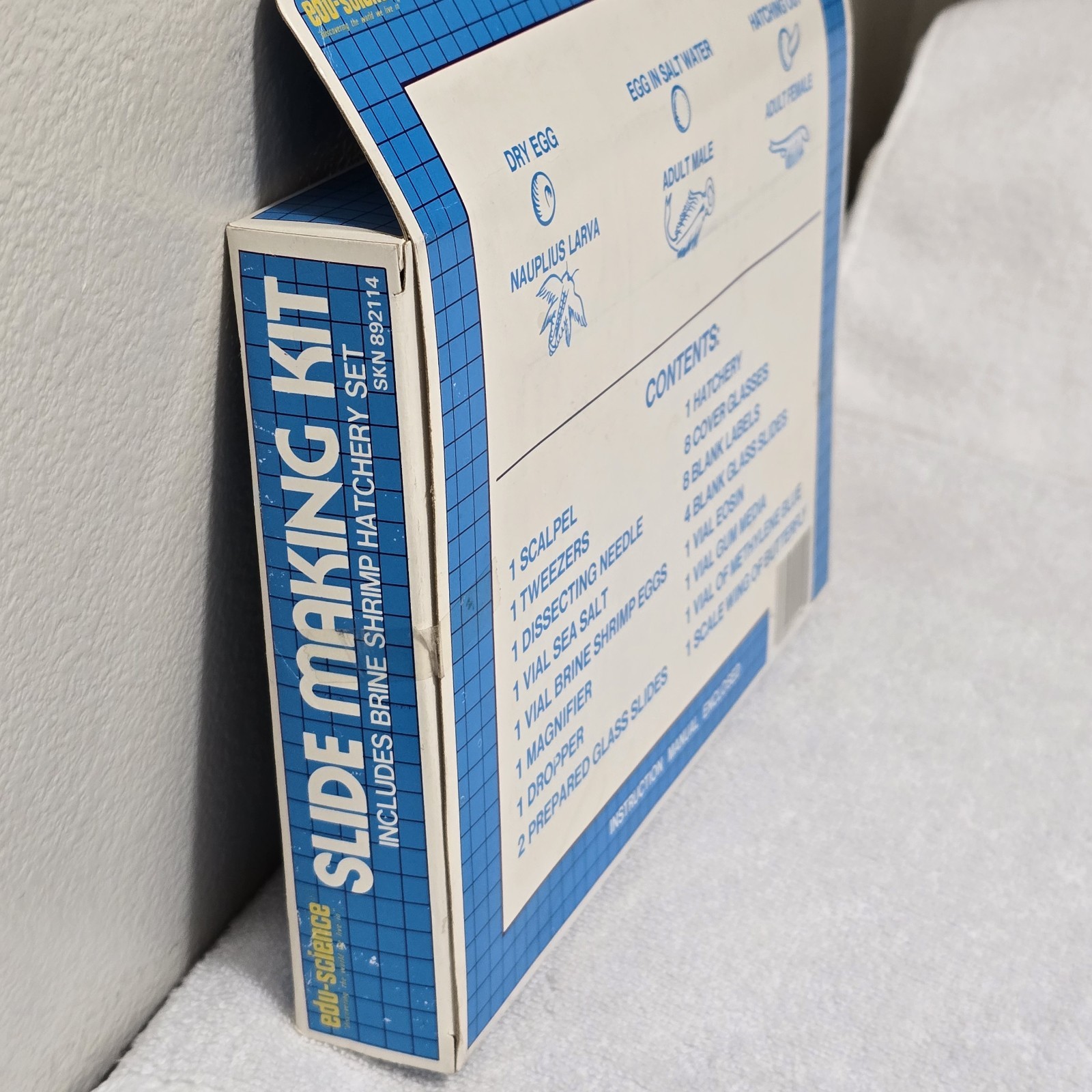 VTG 1987 Edu Science Slide Making Kit 34 Pc. Toys R US