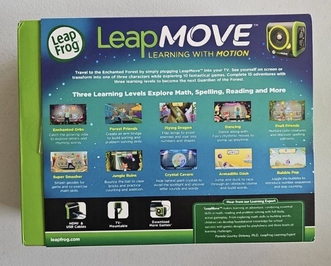 LeapFrog LeapMOVE Learning with Motion Electronic Learning System, Ages 4-7
