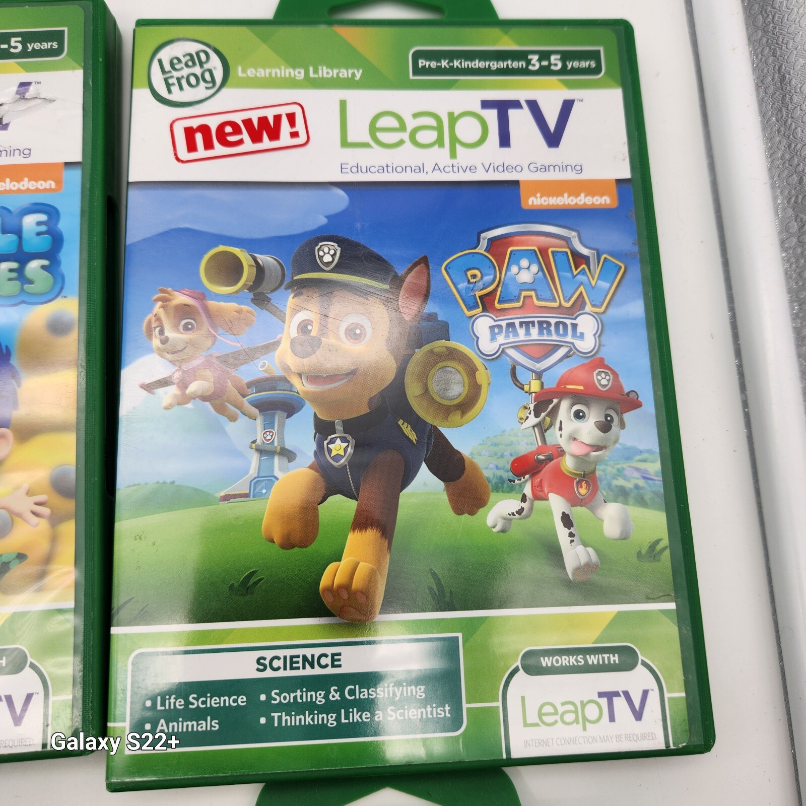 LeapFrog LeapTV Educational Video Gaming System #31511 Complete + 8 Games