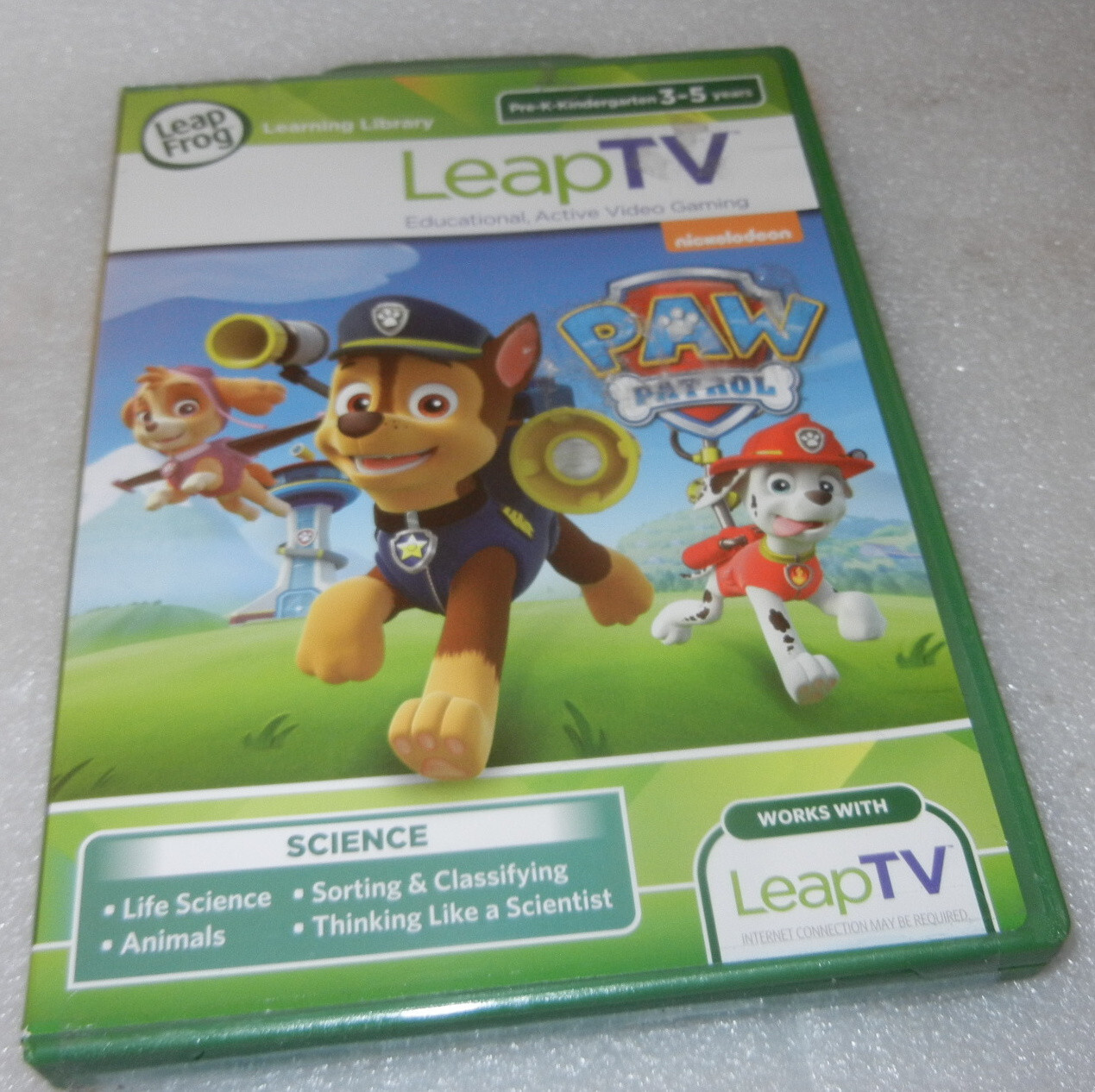 LeapFrog LeapTV Games: Jake and the Never-land Pirates & Paw Patrol – GUC
