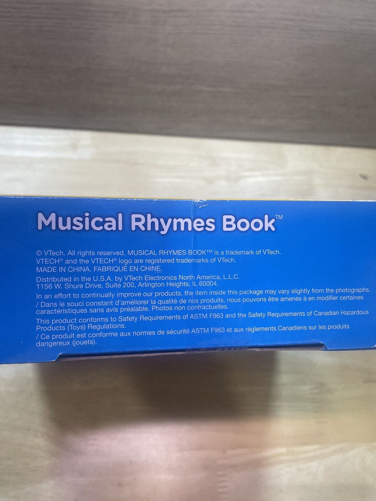 New In Bow, VTech, Musical Rhymes Educational Book for Babies, 6m+
