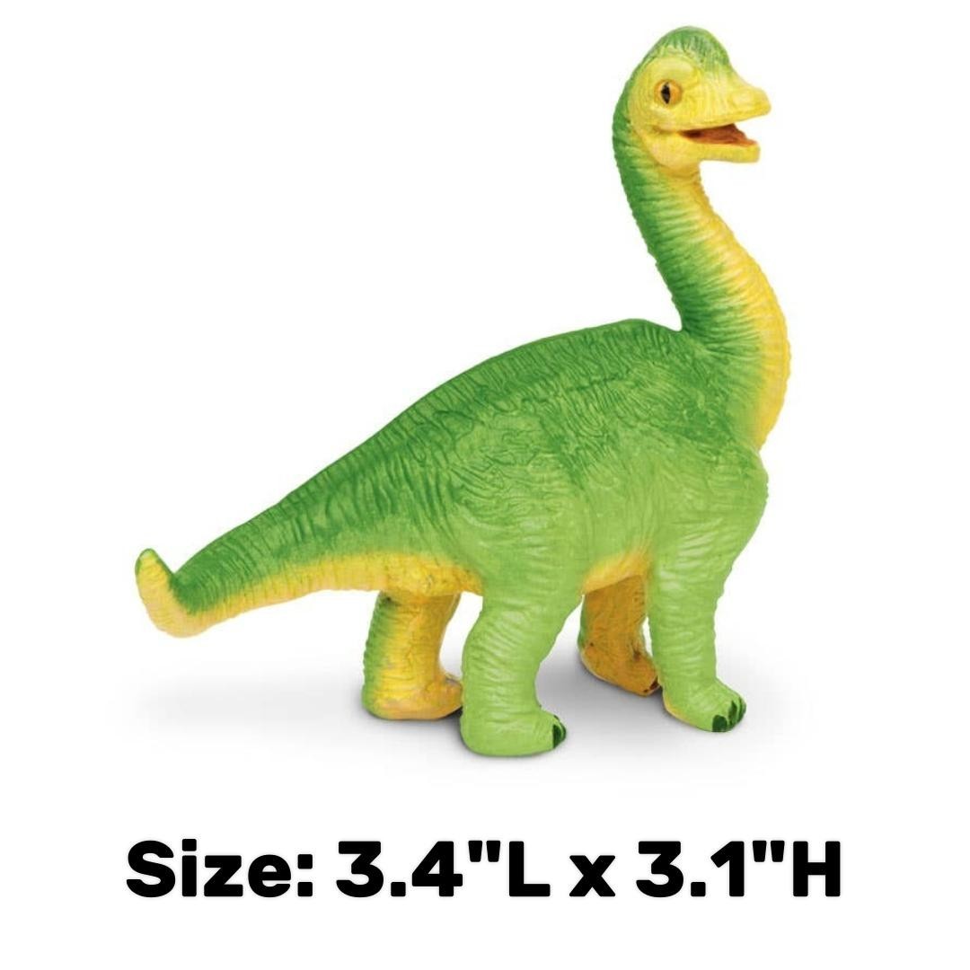 Safari Ltd Brachiosaurus Baby Figurine Mini Collectible Dinosaur Toy 301229 NEW