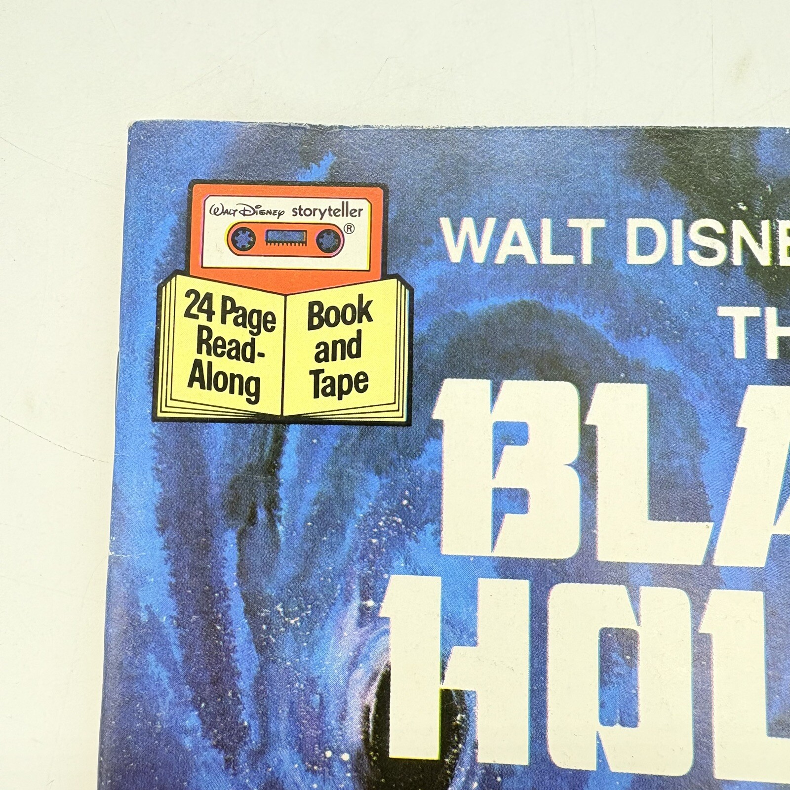 The Black Hole 24 Page Read-Along Book No Tape Disney Storyteller Vtg 1979 EUC