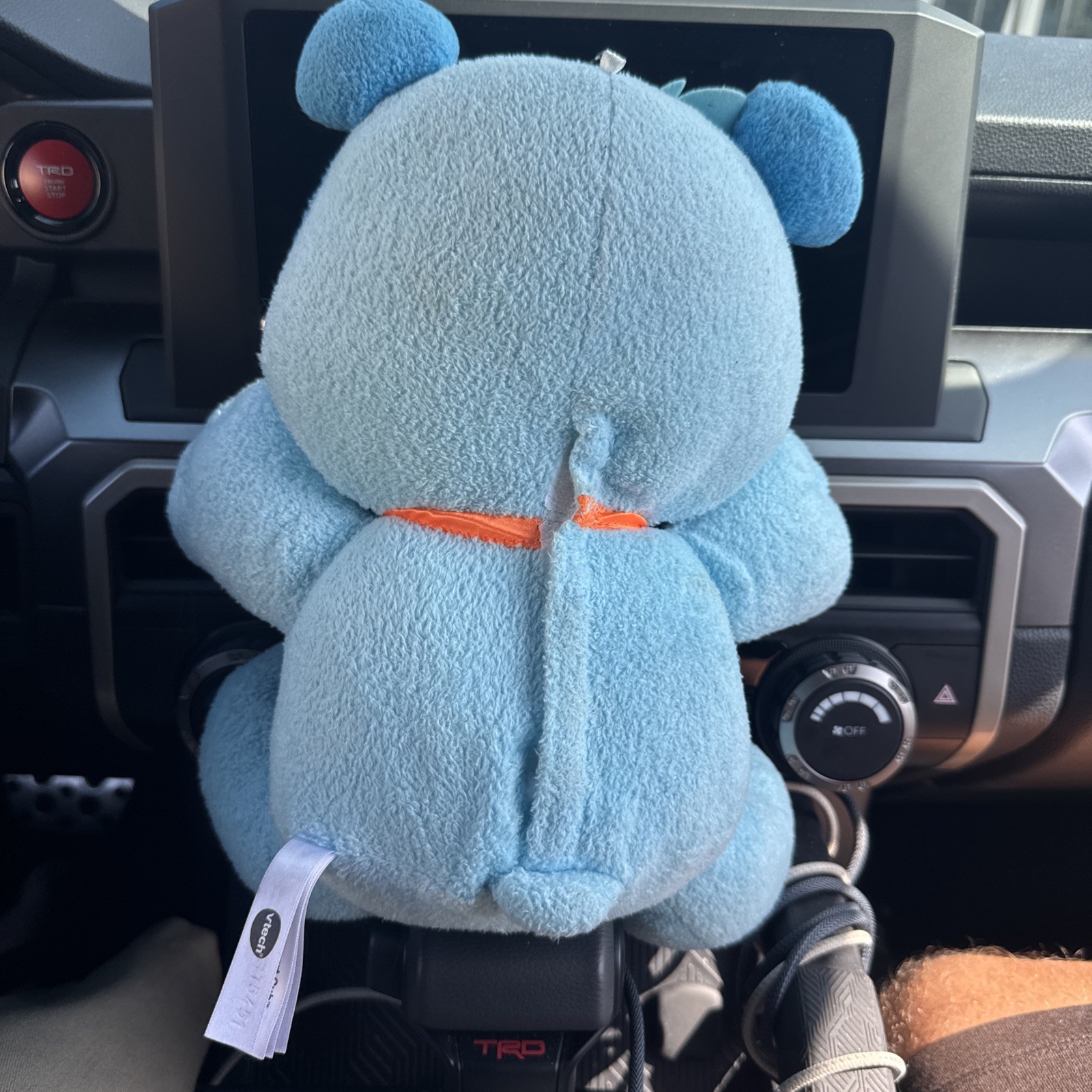 VTech Cody The Smart Cub Plush Bear Interactive Stuffed Blue Works / RARE HTF