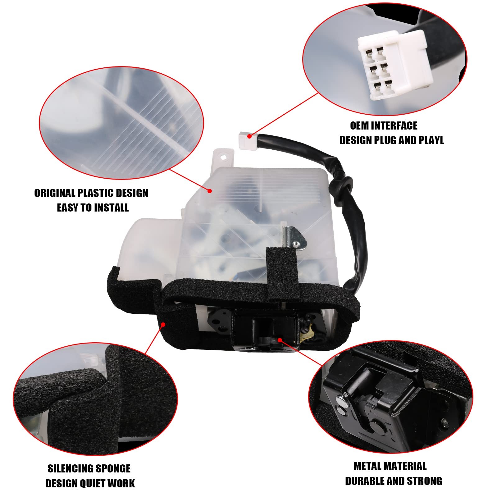 DICMIC Rear Gate Hatch Latch Tailgate Lock Actuator Motor 2003-2009 4Runner