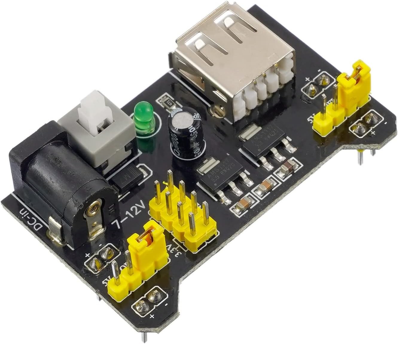 Breadboard Kit with Power Supply Module， Jumper Wires，Battery Clip，830 & 400…