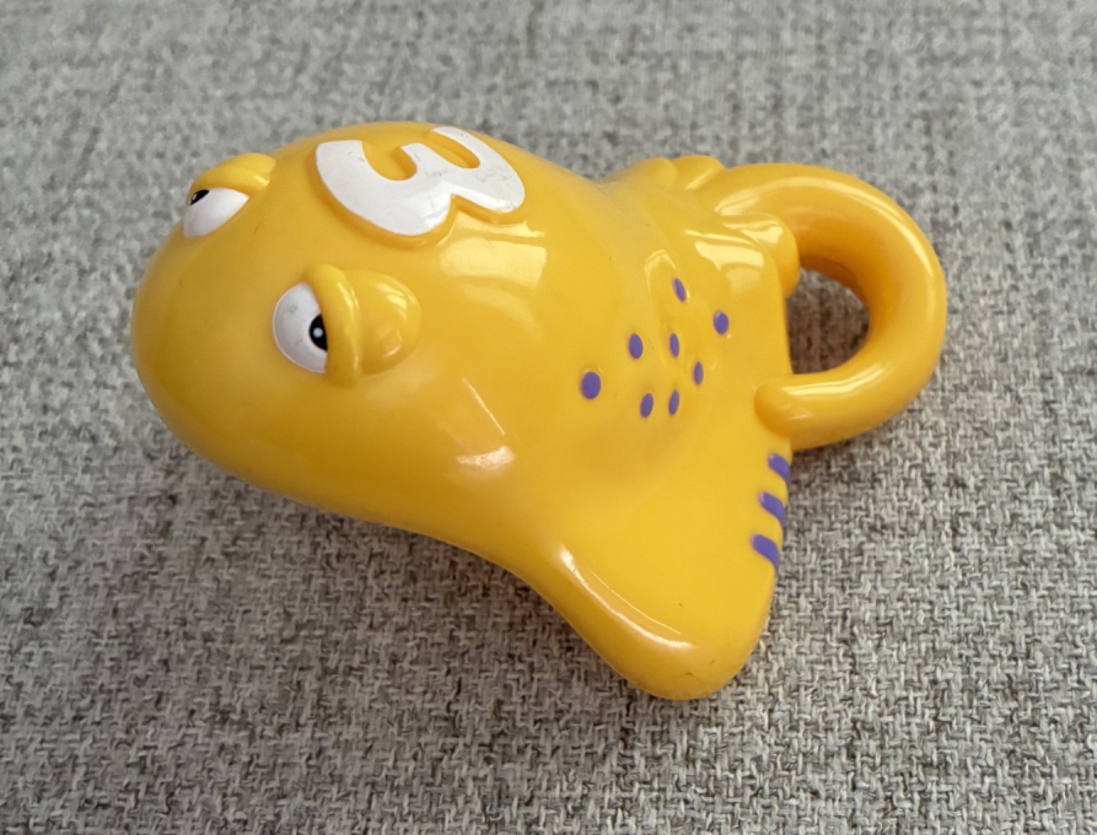 Vtech Catch n’ Count fishing pole fish 🔴 replacement part yellow stingray #3
