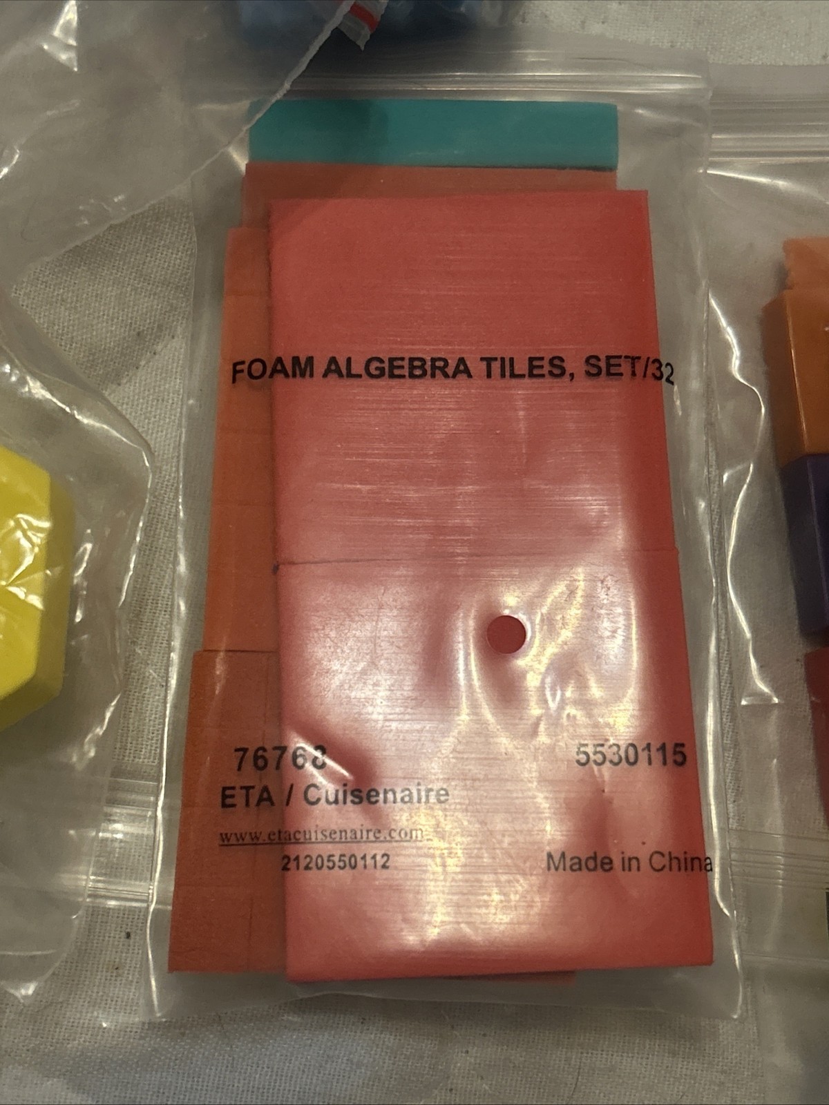 Lot Of ETA Math Cuisenaire Student Teacher Homeschool