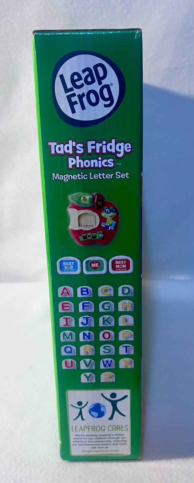 LEAP FROG TAD’S FRIDGE PHONICS MAGNETIC LETTER SET TILES TALK & SING NIB