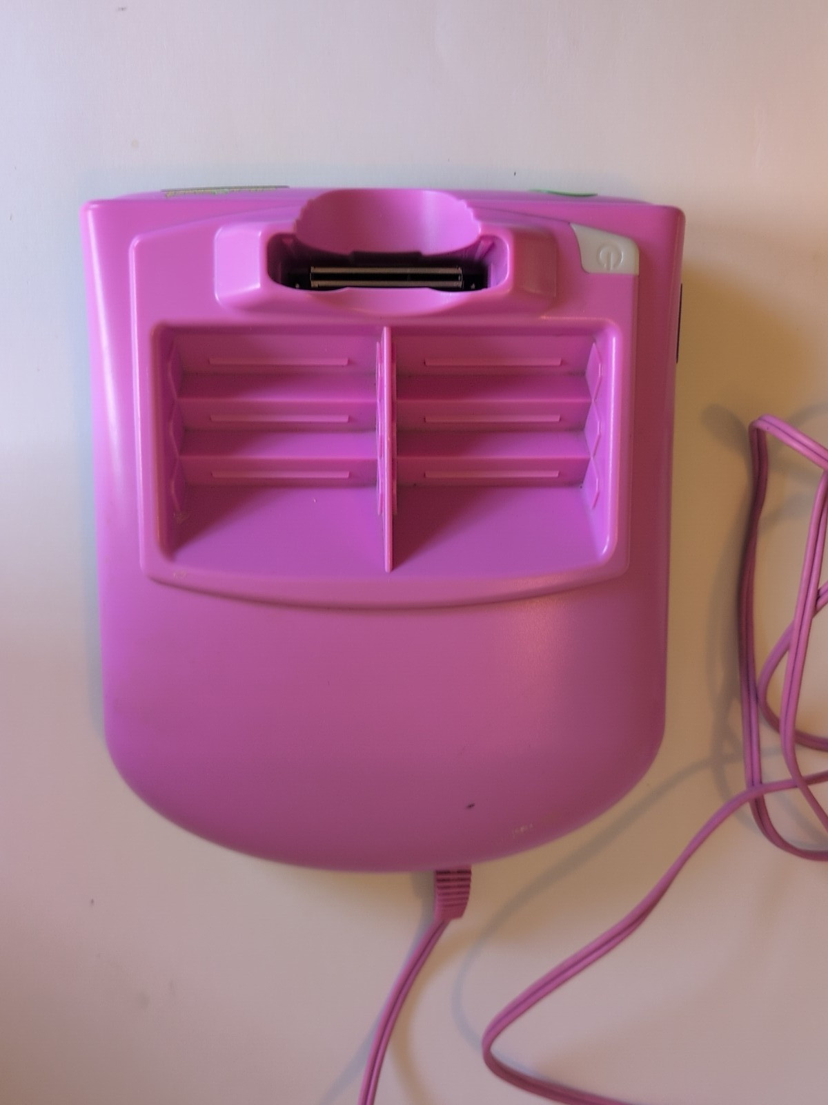 LeapFrog Clickstart My First Computer W/ Controller Console 1 Game Tested Works